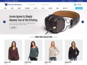 Electronics Marketplace WordPress Theme