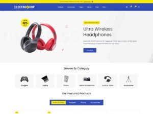 Electronics Shop WordPress Theme
