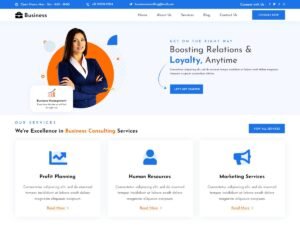 Elemento Business WordPress Theme