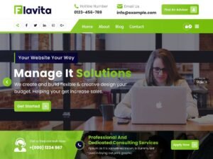 Flavita WordPress Theme