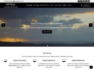 Hill Shop WordPress Theme