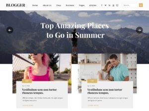 Lifestyle Blogging WordPress Theme