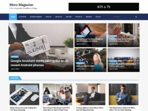 Mero Magazine WordPress Theme