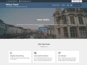 Mitco Tech WordPress Theme