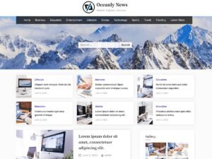 Oceanly News WordPress Theme