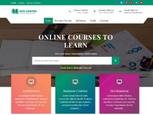 Online EduCenter WordPress Theme