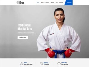 SKT Karate WordPress Theme