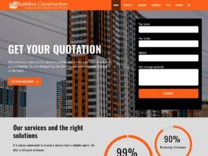 Spark Building Construction WordPress Theme