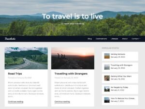 Travelistic WordPress Theme