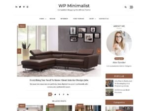 WP Minimalist WordPress Theme