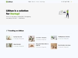 likhun WordPress Theme