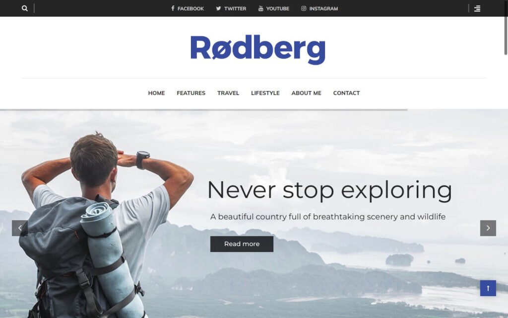 Rodberg - Travel WordPress Theme