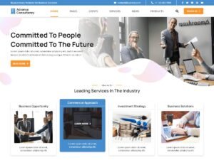Advance Consultancy WordPress Theme