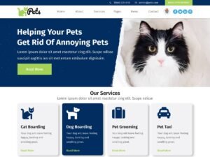 Animal Pet Shop WordPress Theme