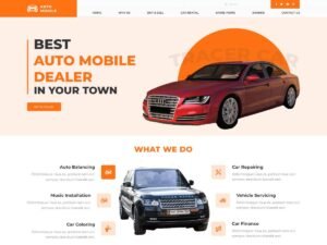 Automobile Car Services WordPress Theme