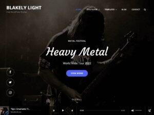 Blakely Light WordPress Theme