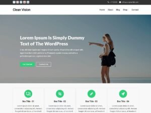 Clean Vision WordPress Theme