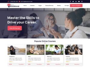 Educational Institute WordPress Theme