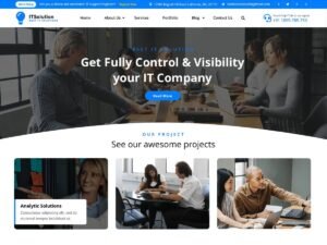 Elemento IT Solutions WordPress Theme