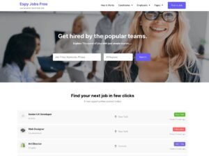 Espy Jobs WordPress Theme
