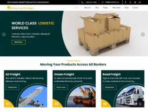 Movers and Packers WordPress Theme