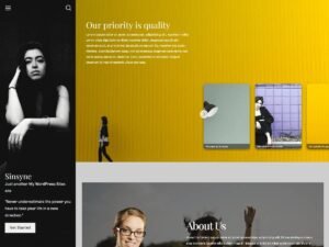 Sinsyne WordPress Theme