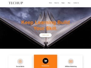Technology Techup WordPress Theme