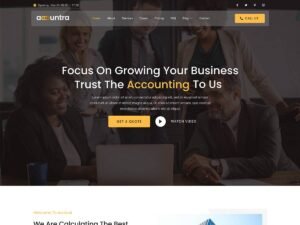 Accountra WordPress Theme