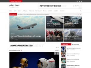 Adore News WordPress Theme