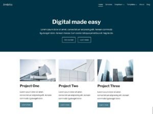 Ambitio WordPress Theme