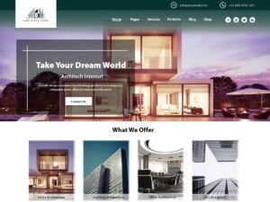 Architecture Designer WordPress Theme