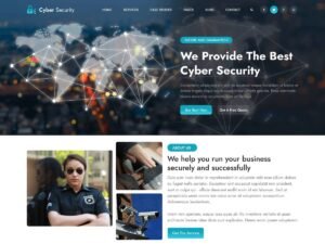 Cyber Security Services WordPress Theme