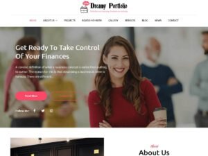 Dreamy Portfolio Lite WordPress Theme