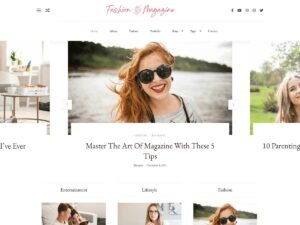 Fashion Magazine WordPress Theme