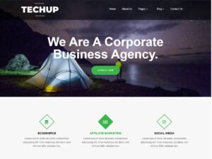 Fast Techup WordPress Theme