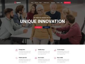 Gutenify Agency WordPress Theme