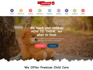 Kiducation Lite WordPress Theme