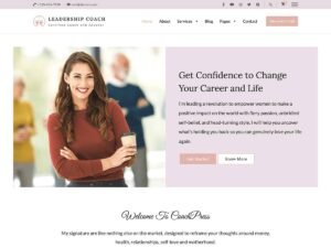 Leadership Coach WordPress Theme