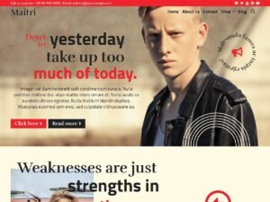 Maitri WordPress Theme