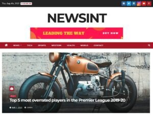 News Int WordPress Theme