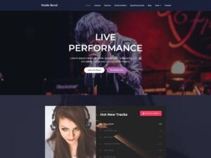 Noble Band WordPress Theme