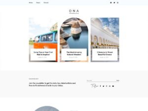 Ona Travel WordPress Theme