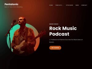 Pentatonic WordPress Theme