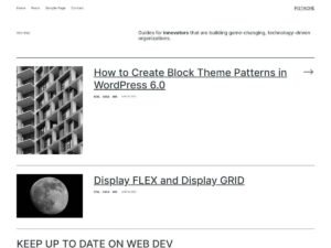 Pistache WordPress Theme