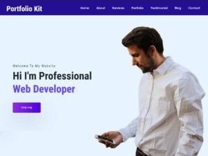 Portfolio Kit WordPress Theme
