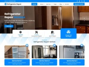Refrigerator Repair WordPress Theme