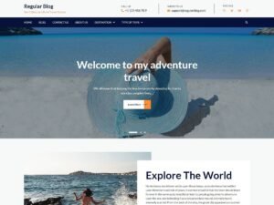 Regular Blog WordPress Theme