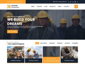 Roofing Contractor WordPress Theme