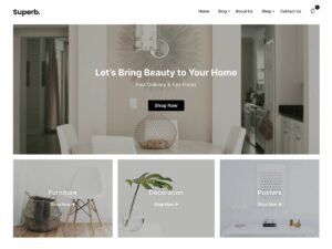 Superb eCommerce WordPress Theme