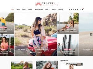 Travel Diary WordPress Theme